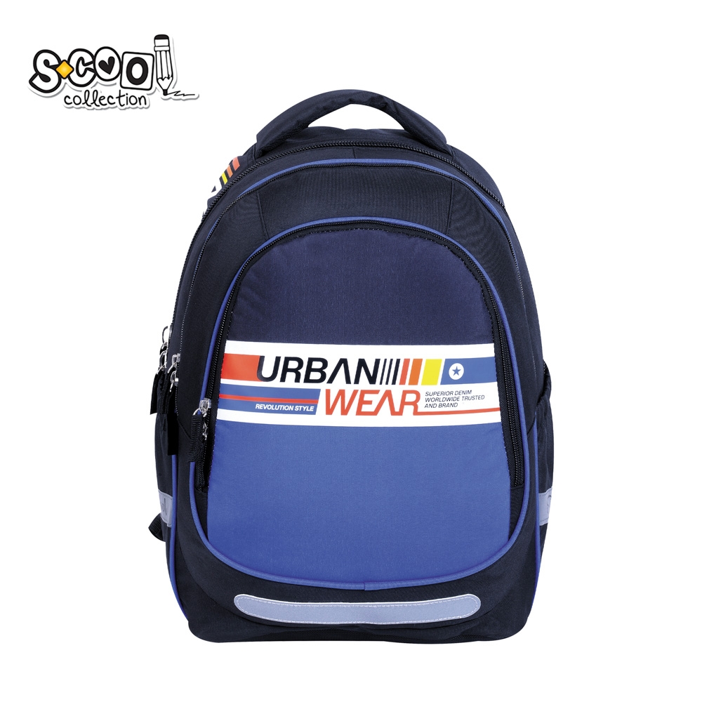 Ghiozdan anatomic light, 41x28x17 cm, URBAN WEAR - S-COOL