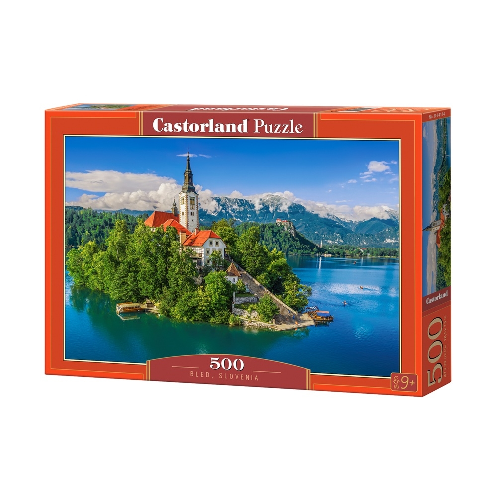 Puzzle 500 piese, Bled, Slovenia - Castorland