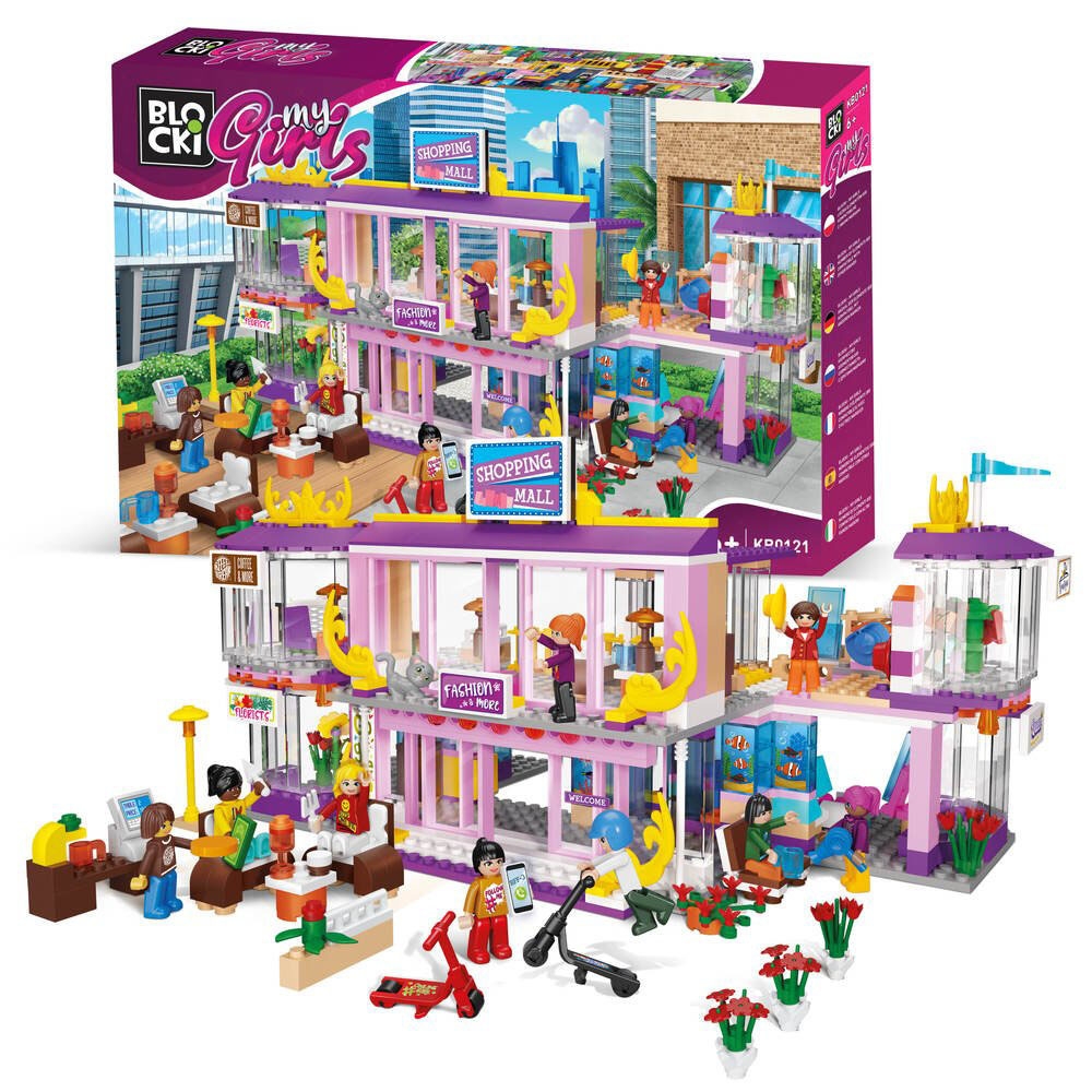 Blocki my girls, Centrul comercial, 713 piese - imagine 3