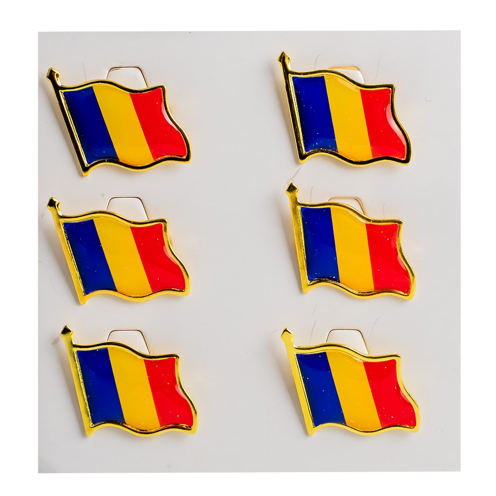 Insigna Romania, 6 buc/set - imagine 3