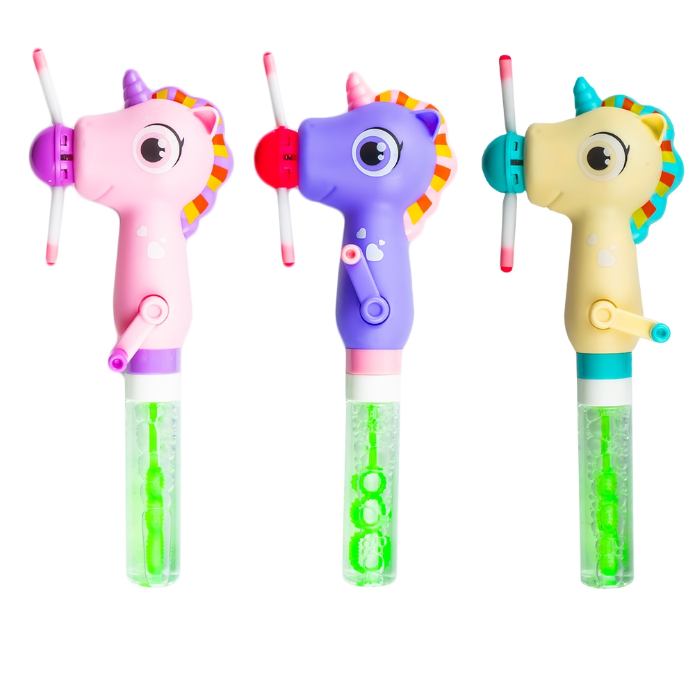 Baloane de sapun, Unicorn cu ventilator