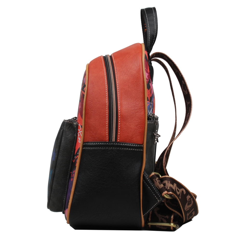 Rucsac dama, 23x30x15 cm, Janet in Paris - imagine 5