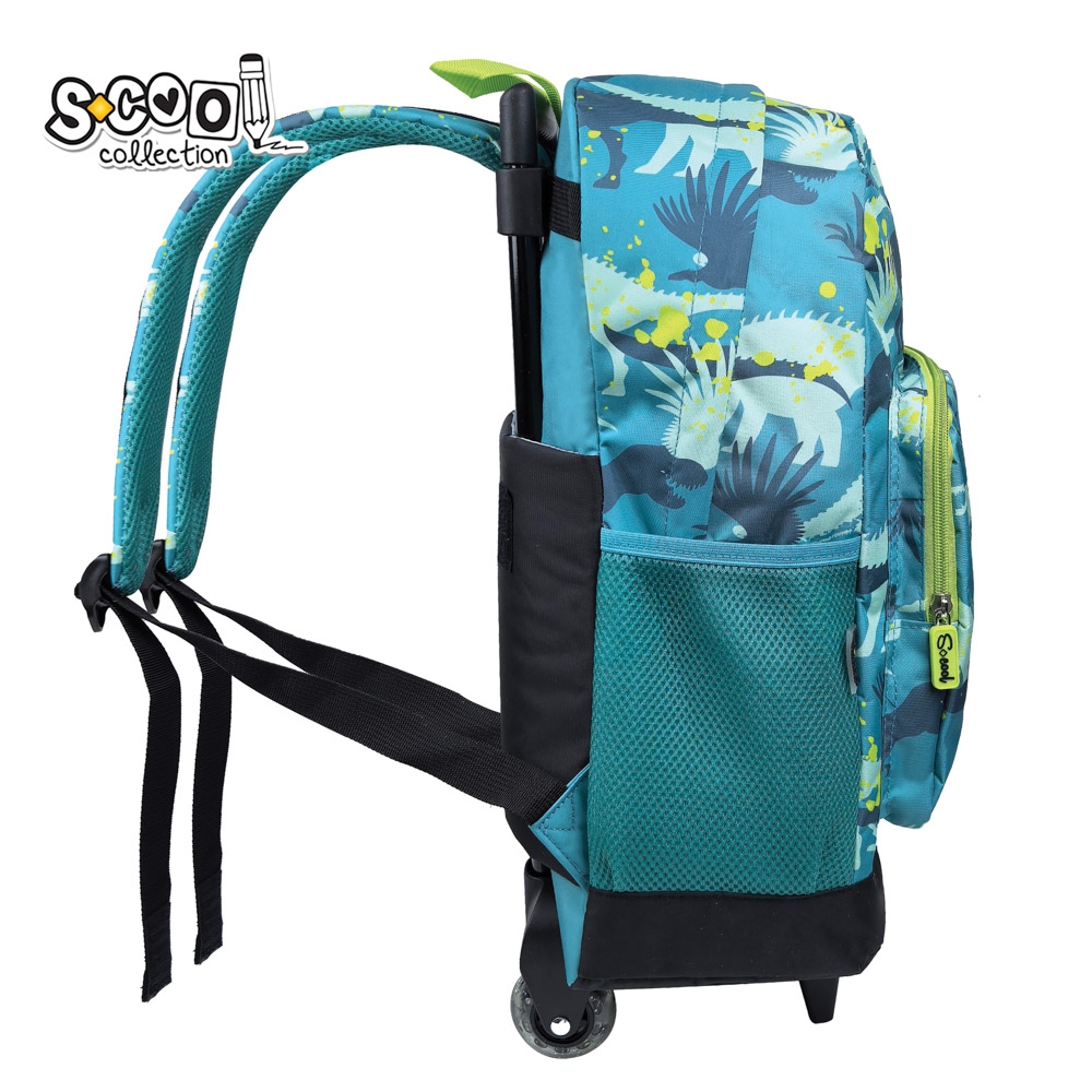 Ghiozdan Trolley, 45x32x16.5 cm, DINO- S-COOL - imagine 3