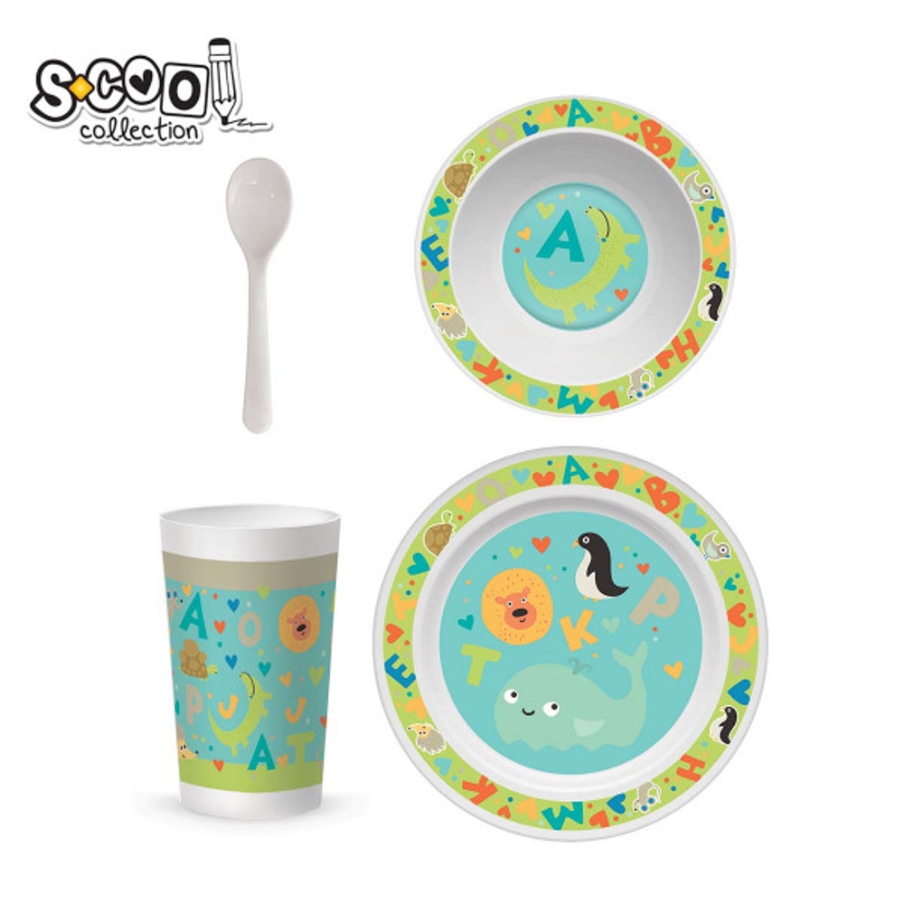 Set vesela + tacamuri - S-COOL - imagine 3
