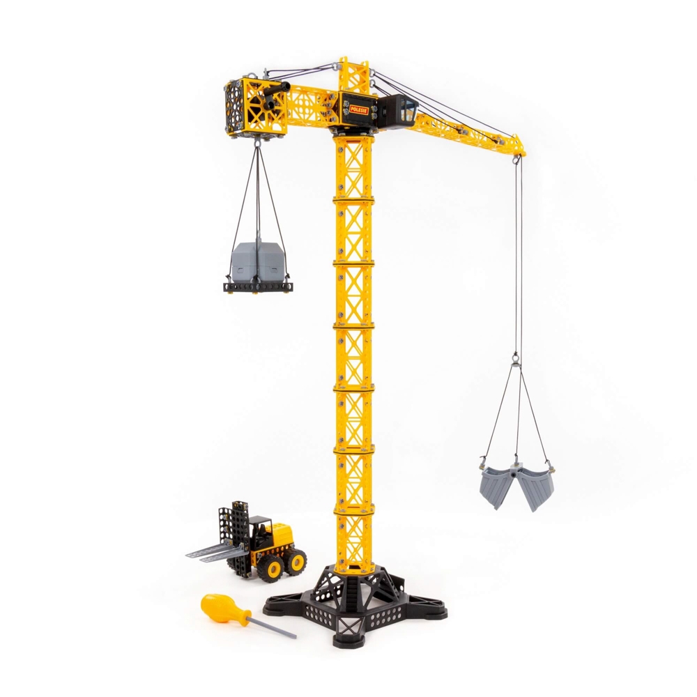 Macara turn JUMBO, cu stivuitor, 68x26x93 cm, Polesie - imagine 5