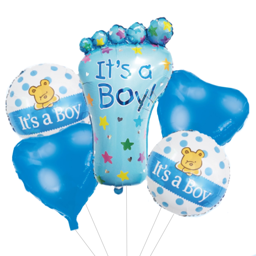 Balon, folie aluminiu, It's a boy - imagine 3
