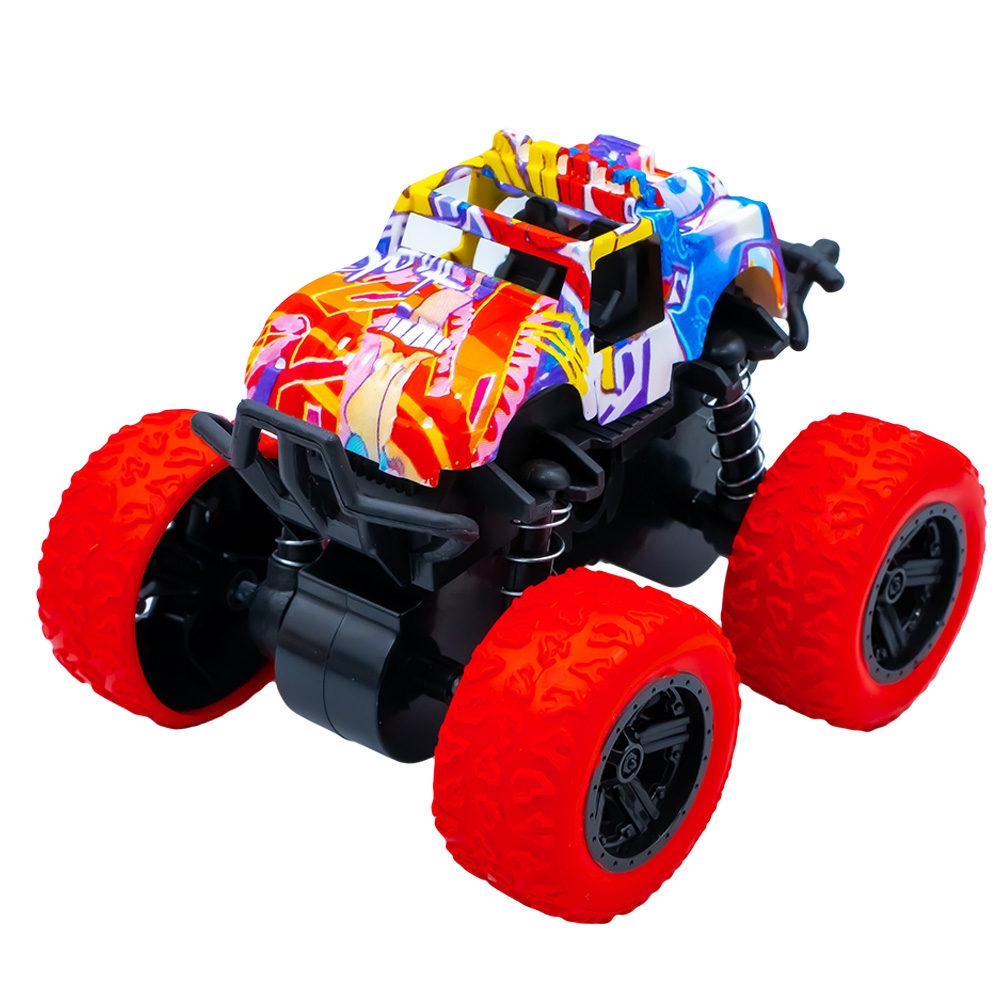 Masinute Off-Road, cu frictiune, 8.2x8.6x7.6 cm, 8 buc/display - imagine 6