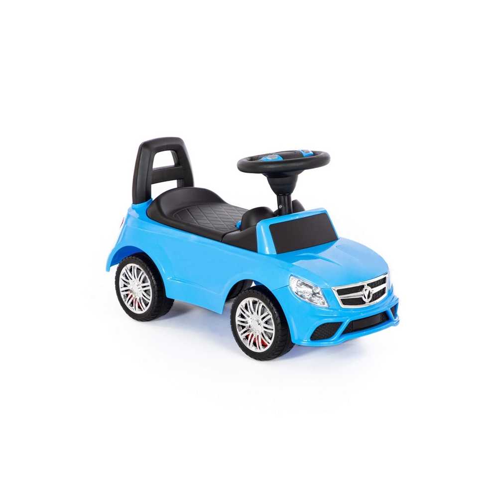 Masinuta - Supercar, albastra, fara pedale, 66x28.5x30 cm, Polesie - imagine 7