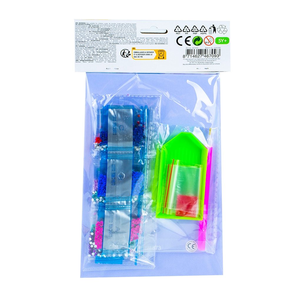 Set creatie cu diamante - Jurnal, 14.5x20.5 cm - Toi-Toys - imagine 5
