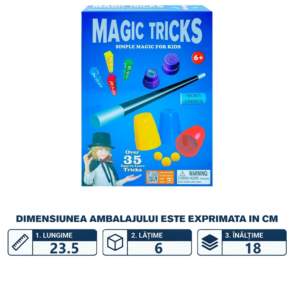 Set truc magie pentru copii - imagine 2