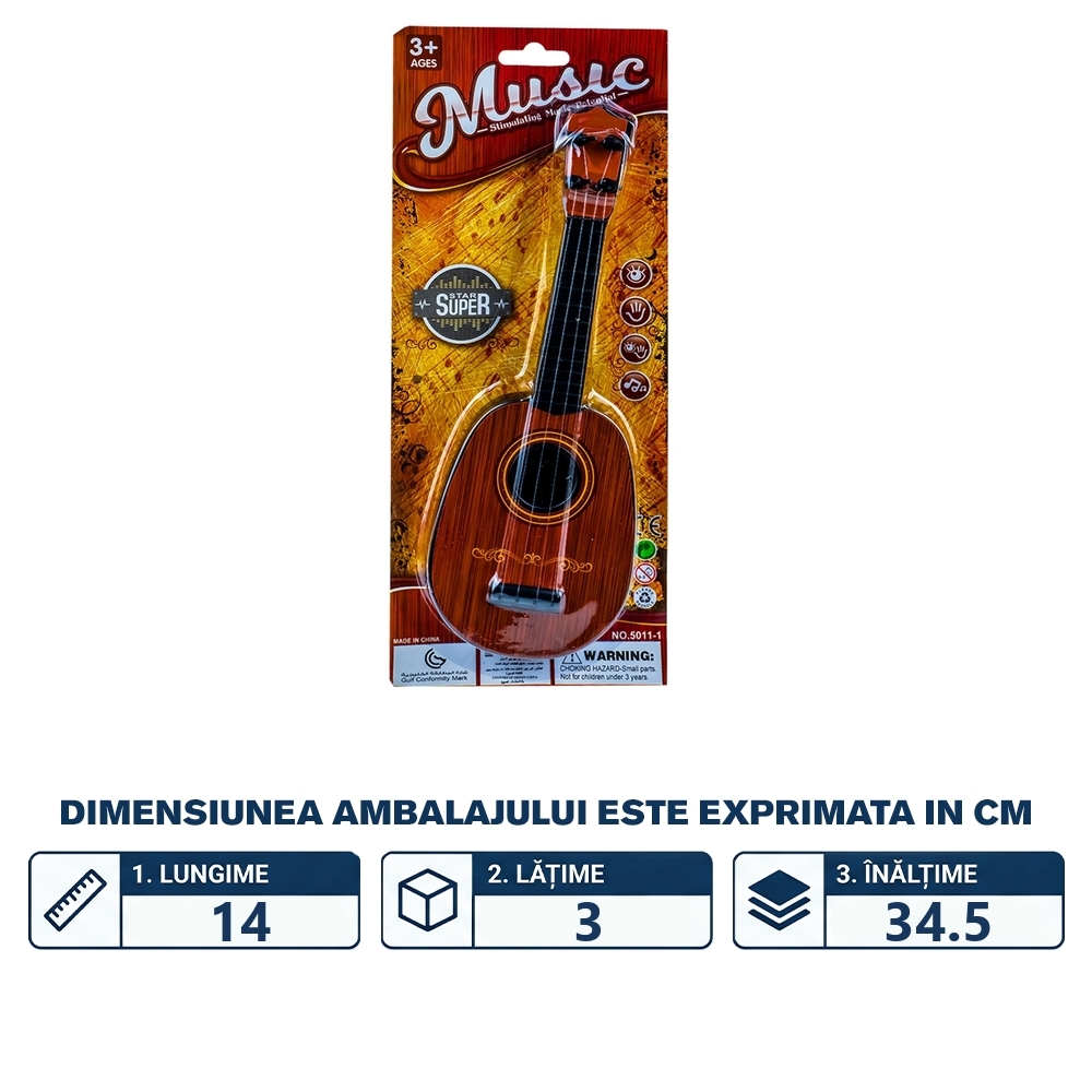 Chitara din plastic - imagine 2