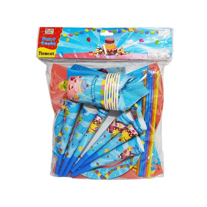 Accesorii party, din carton, 36 piese/set - imagine 4