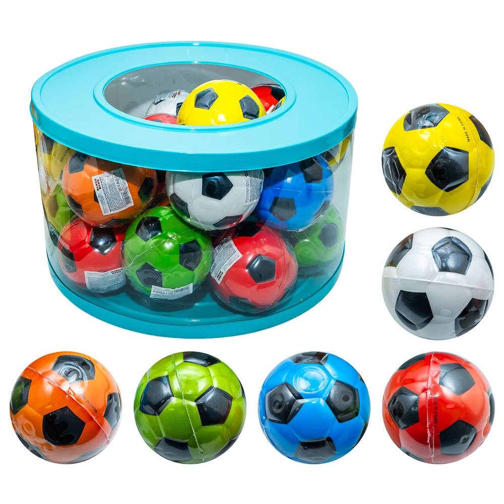 Minge Super elastica, 9 cm, Fotbal, 20 buc/display