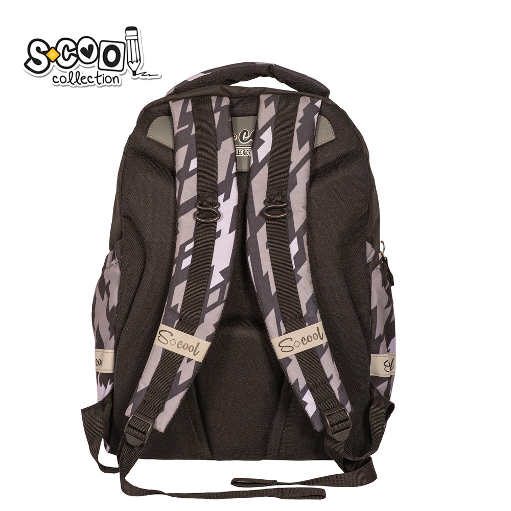 Ghiozdan anatomic light, 41x28x21 cm, KEEP GOING ON - S-COOL - imagine 4