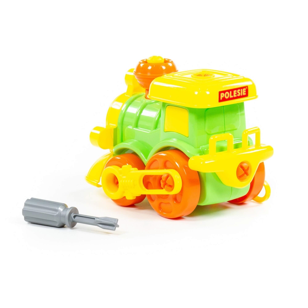 Locomotiva demontabila, 25,5x11,7x22 cm, Polesie - imagine 8