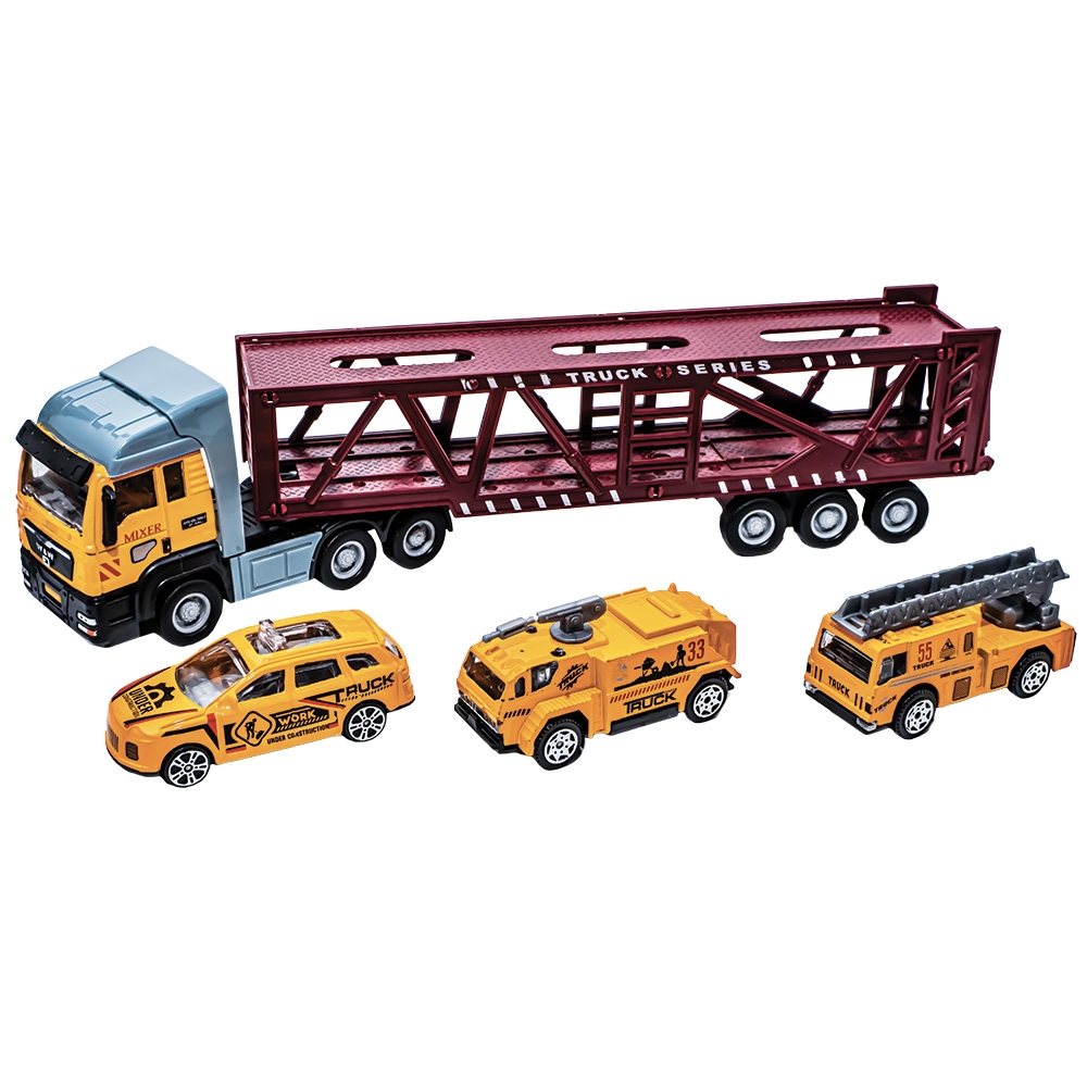Camion transport auto + masinute - imagine 3