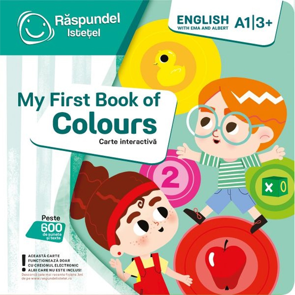 Raspundel istetel, Carte - My first book of colors, english, ALBI - Blackfire - imagine 4