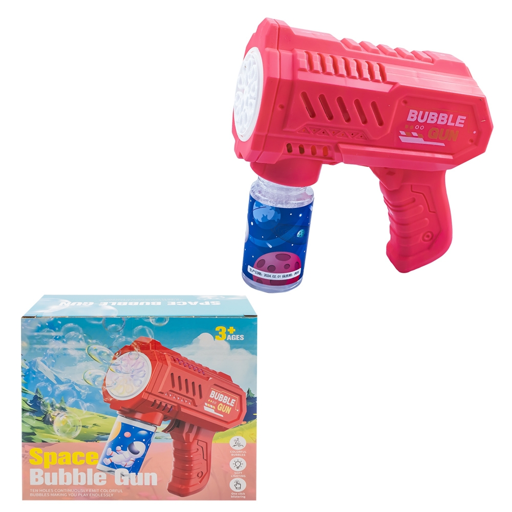 Pistol baloane de sapun, cu baterii