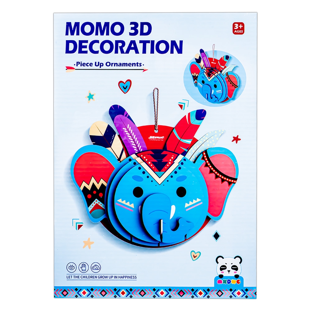 Decoratiune elefant 3D - DIY