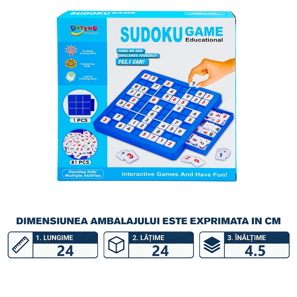 Joc educativ, Sudoku - imagine 2