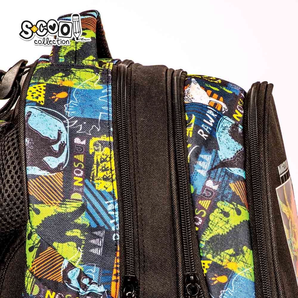 Ghiozdan anatomic RAWR, 38x39x19.5 cm - S-COOL - imagine 7