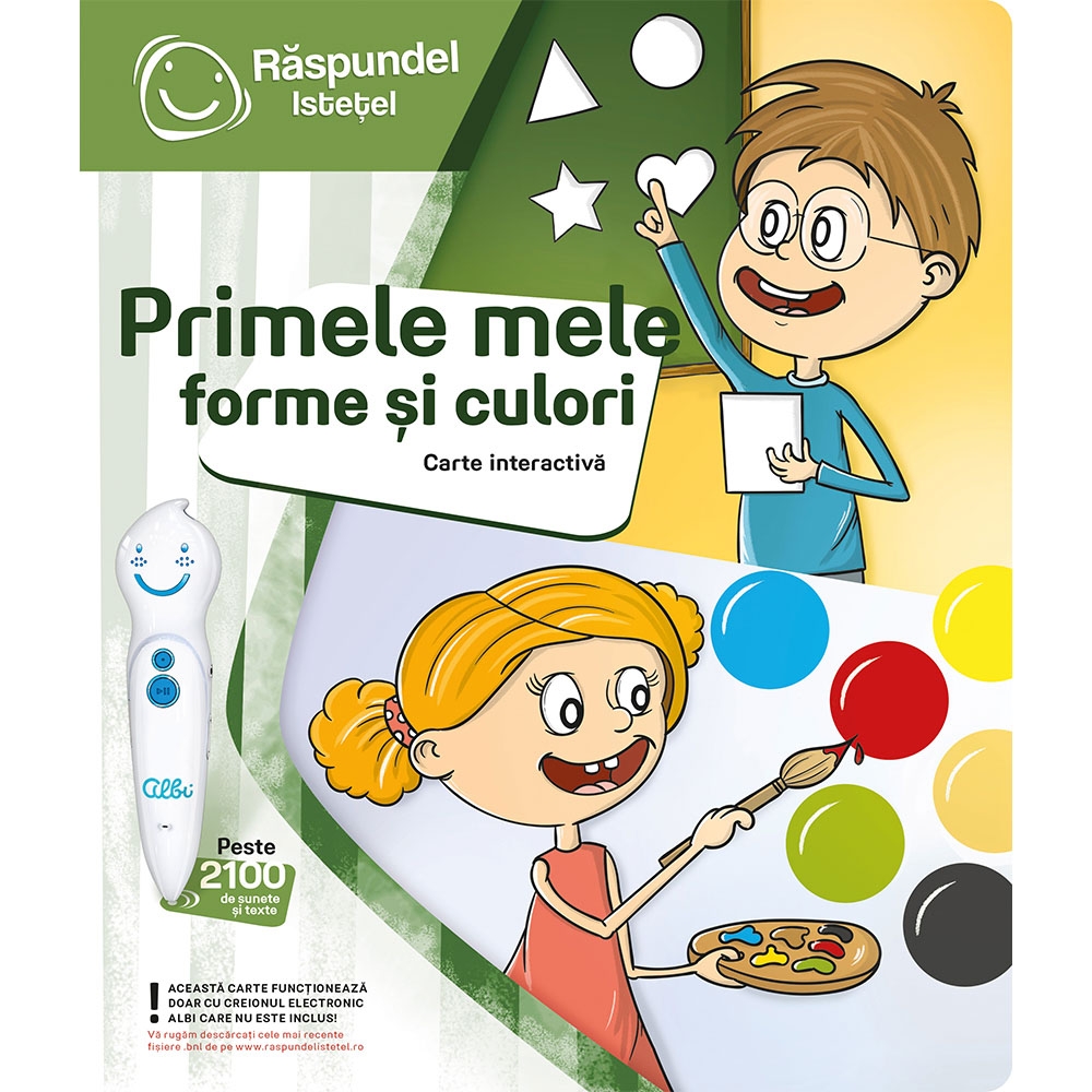 Raspundel Istetel, Carte - Primele mele forme si culori, ALBI - BLACKFIRE - imagine 5