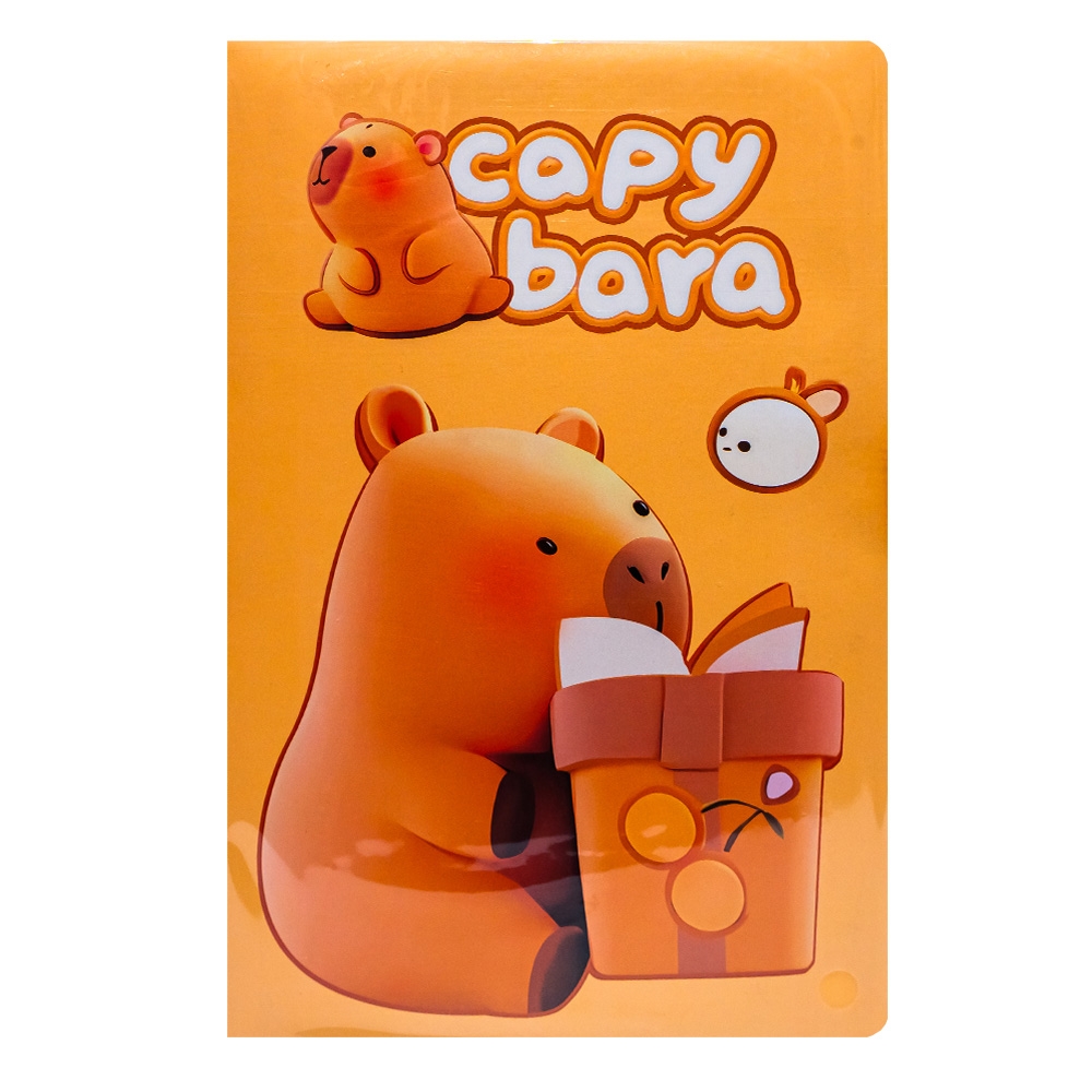 Notes A5, 80 file, Capybara - imagine 3