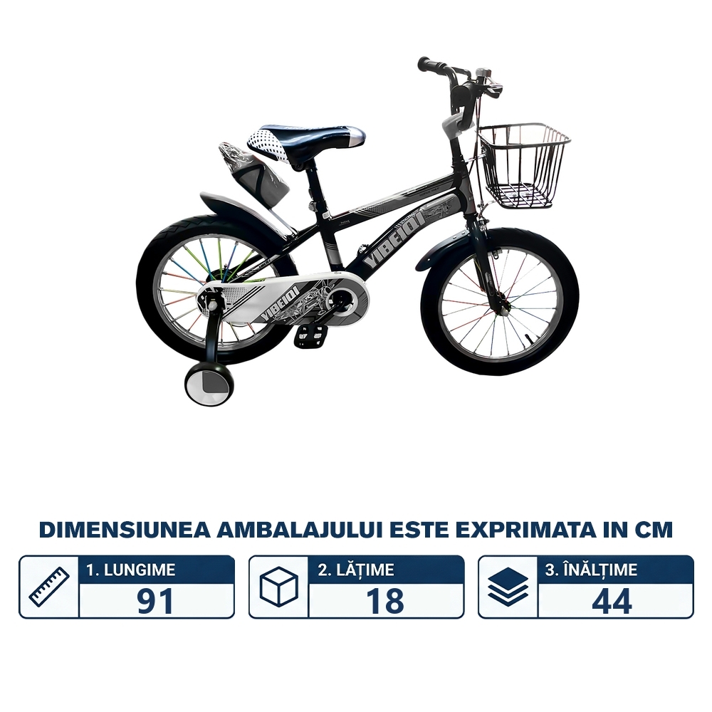 Bicicleta copii, nr. 16 - imagine 2