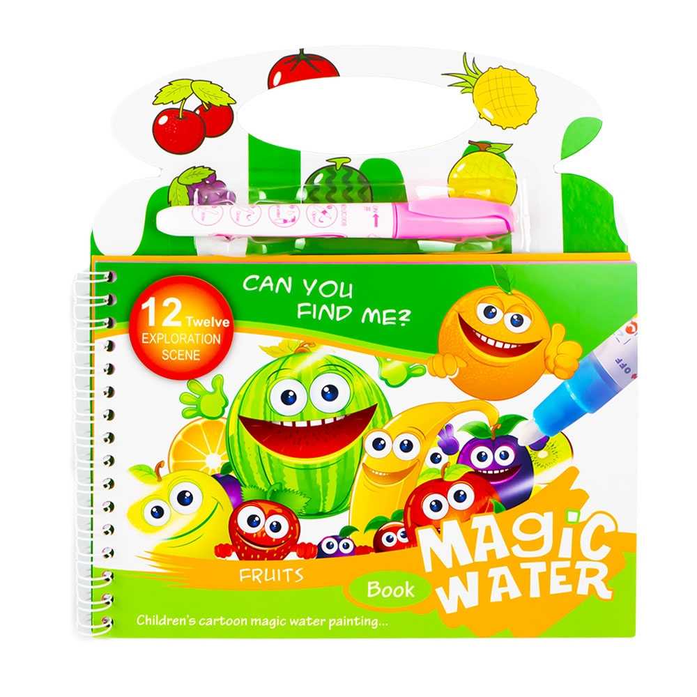 Carte de colorat, Picteaza cu apa - imagine 6