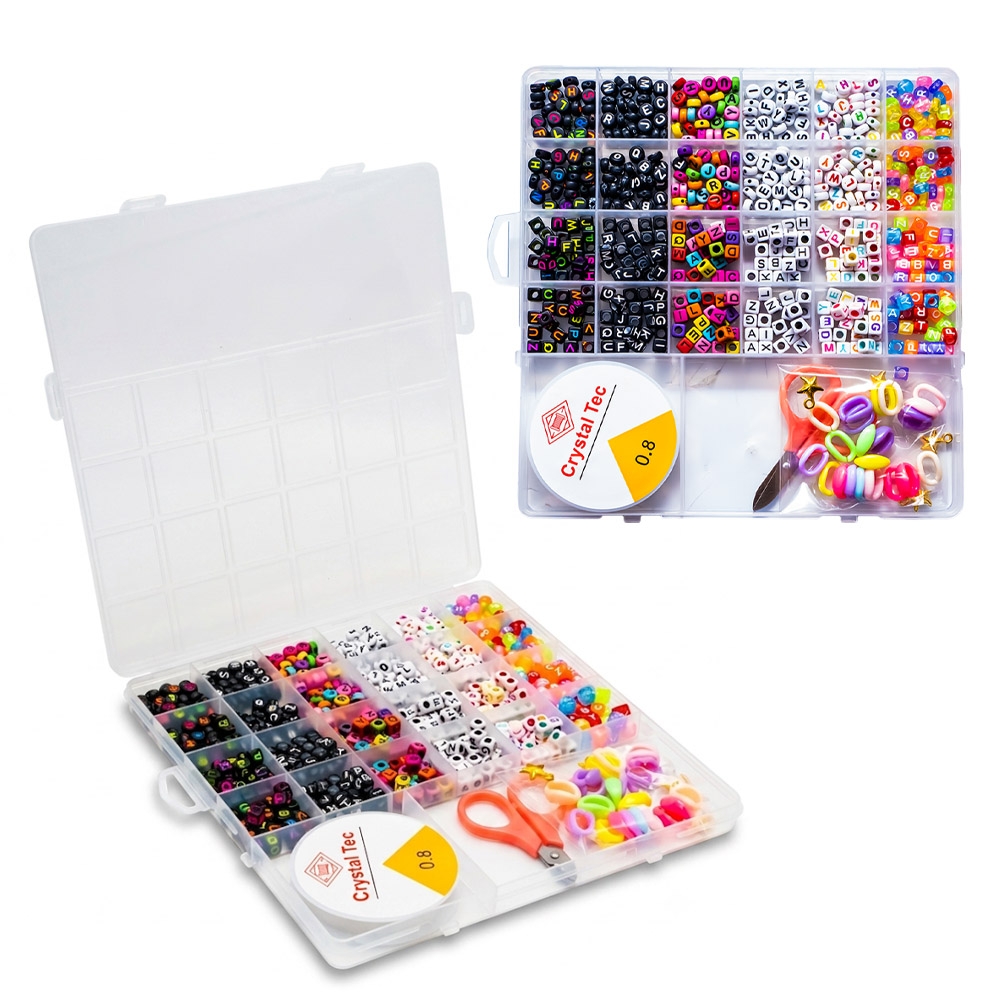 Set creativ: Margele + litere