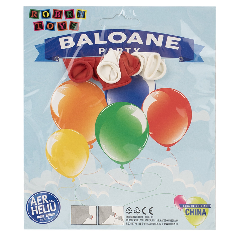 Baloane 2,8 g, Inimioare, 8 buc/set - imagine 4