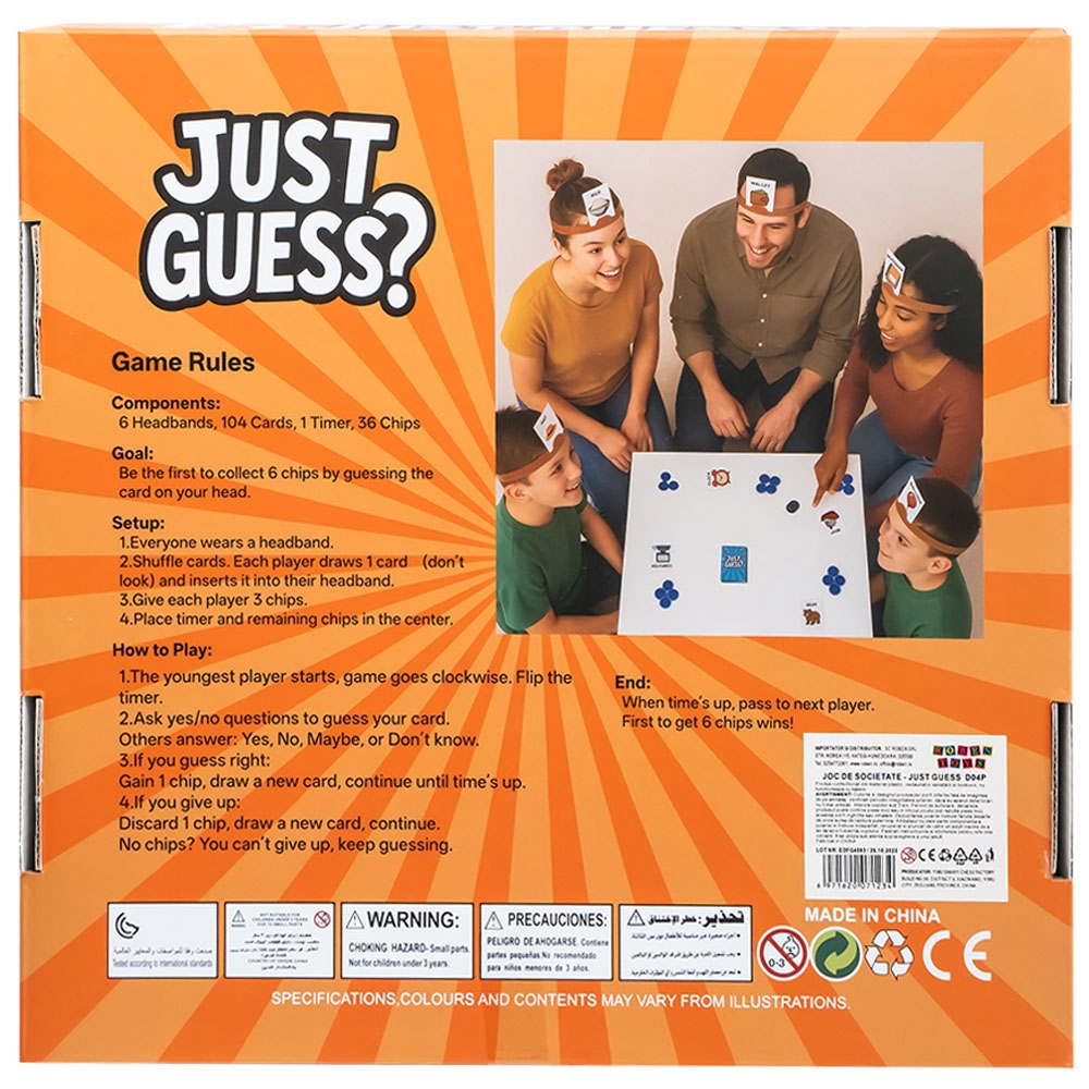 Joc de societate - Just guess - imagine 3