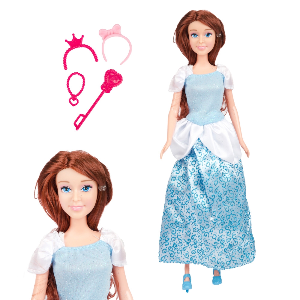 Papusa printesa, cu accesorii - Toi-Toys - imagine 8