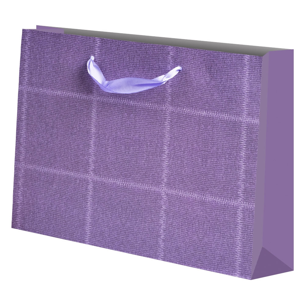 Punga cadou unicolora, Jeans, 47x35x15 cm - imagine 4