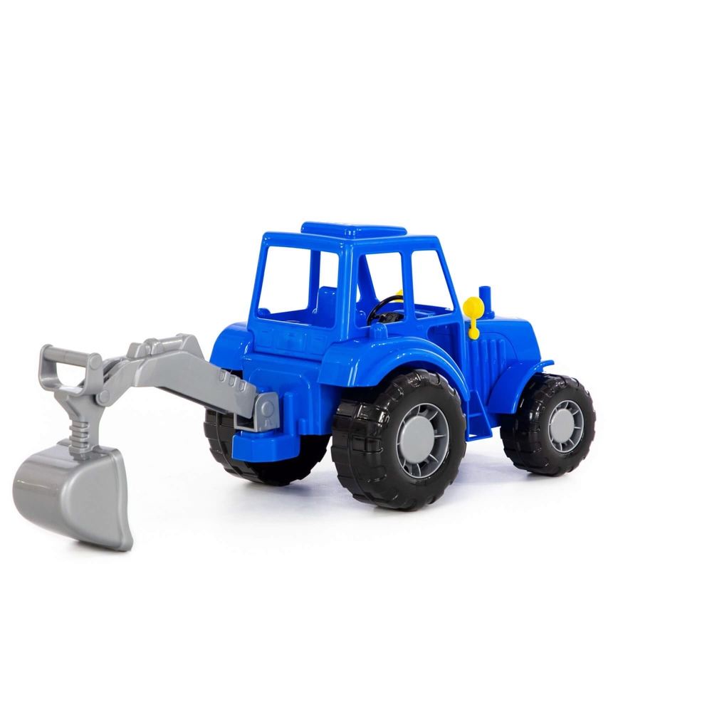 Tractor-excavator - Altay, 28.5x17x22 cm, Polesie - imagine 4