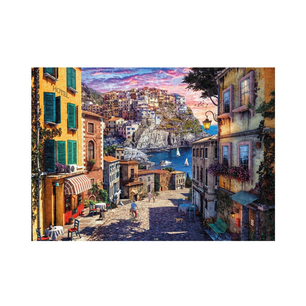 Puzzle 1000 piese, Riviera Italiana - DINO TOYS - imagine 5