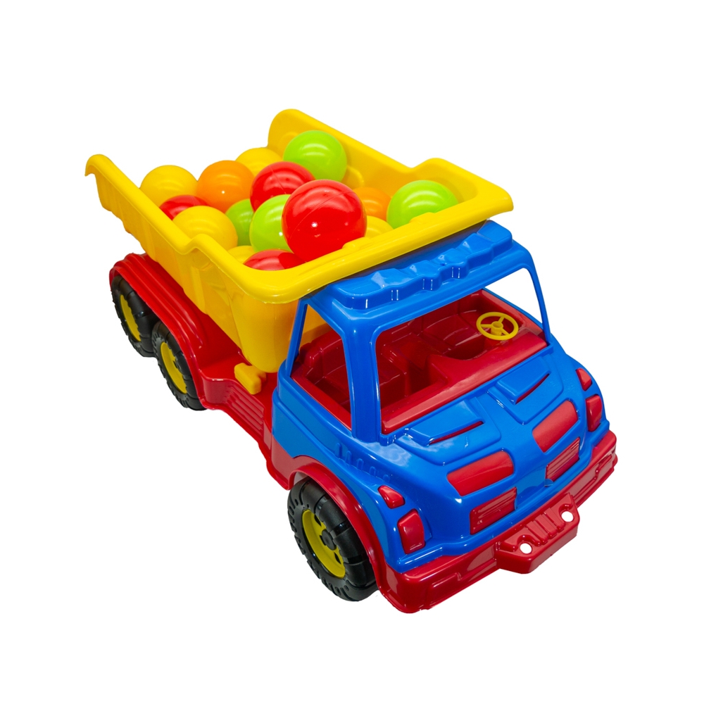 Camion plastic 60 cm + mingiute - ROBENTOYS - imagine 7