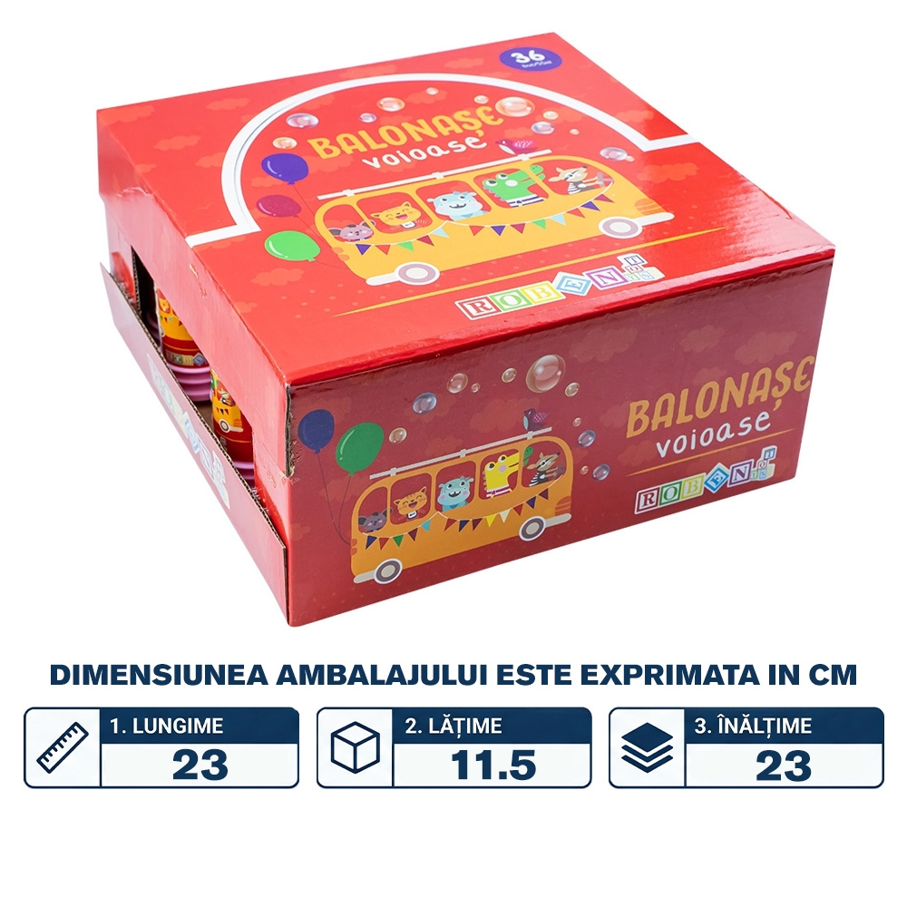 Balonase Vesele fetite - ROBENTOYS - imagine 2