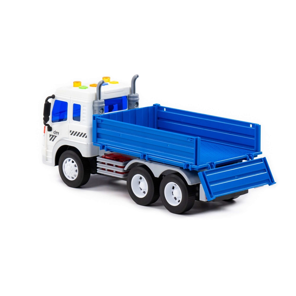 Camion cu lumina si sunete, 32x11,5x18,5 cm, Polesie - imagine 4