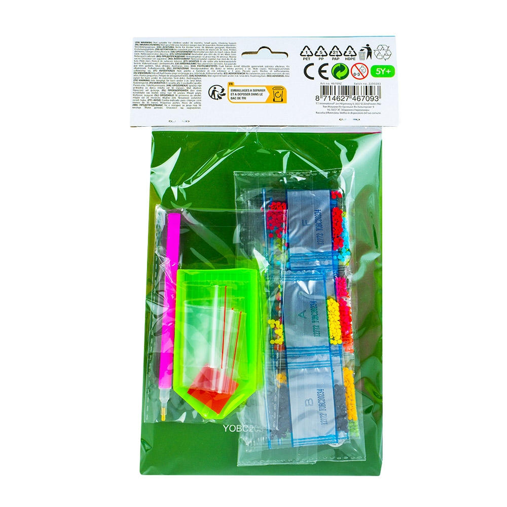 Set creatie cu diamante - Jurnal, 14.5x20.5 cm - Toi-Toys - imagine 11