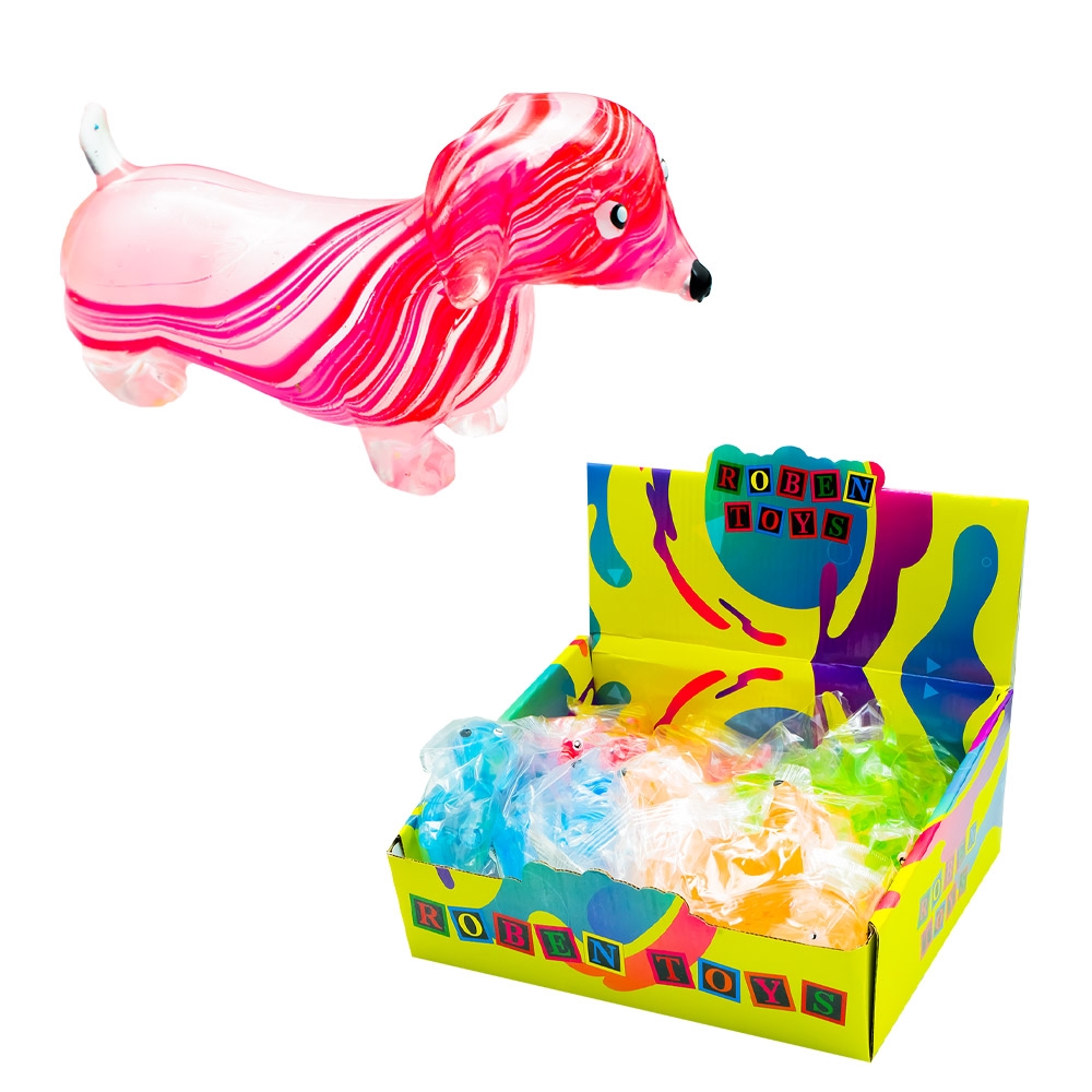 Jucarie Squeezy, Catel Jelly Marble - ROBENTOYS