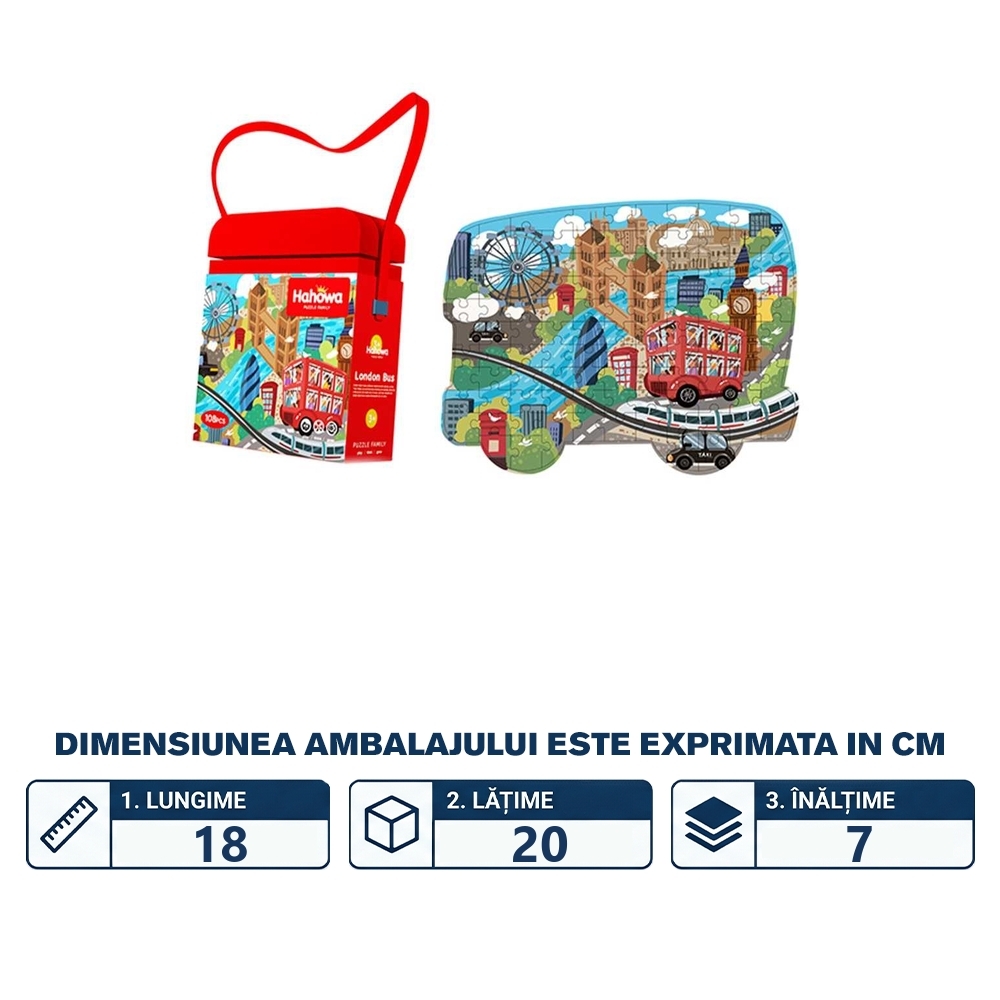 Puzzle in gentuta, Autobuz - imagine 2