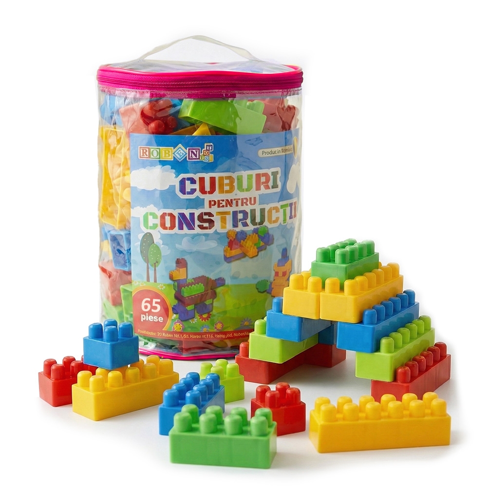 Cuburi 65 piese - ROBENTOYS - imagine 4