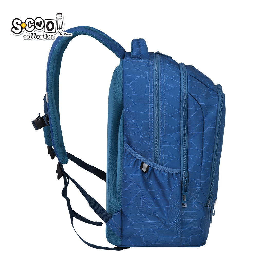 Ghiozdan anatomic URBAN, 43x29x22 cm, LINES - S-COOL - imagine 3