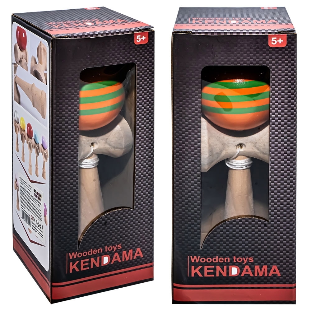 Jucarie Kendama, din lemn - imagine 11