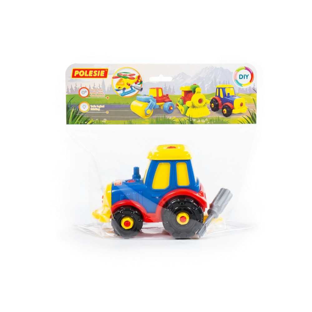 Tractor demontabil, 25,5x11,5x20,5 cm, Polesie - imagine 12