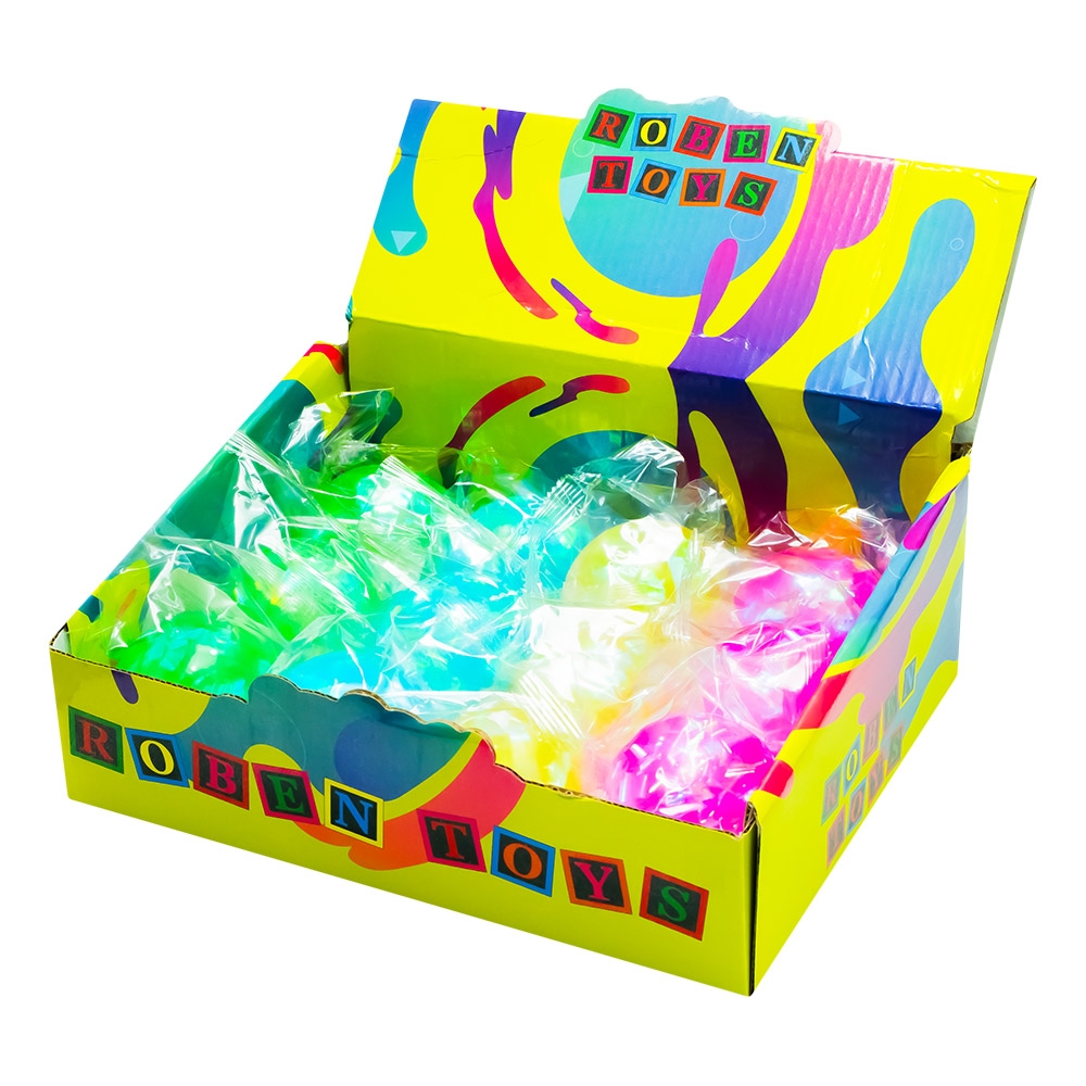 Jucarie Squeezy, Minge Jelly Glitter - ROBENTOYS - imagine 3