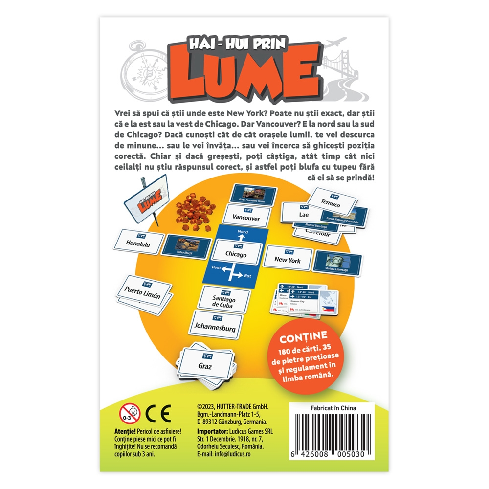 Joc educativ, Hai Hui prin lume - HUCH - imagine 4