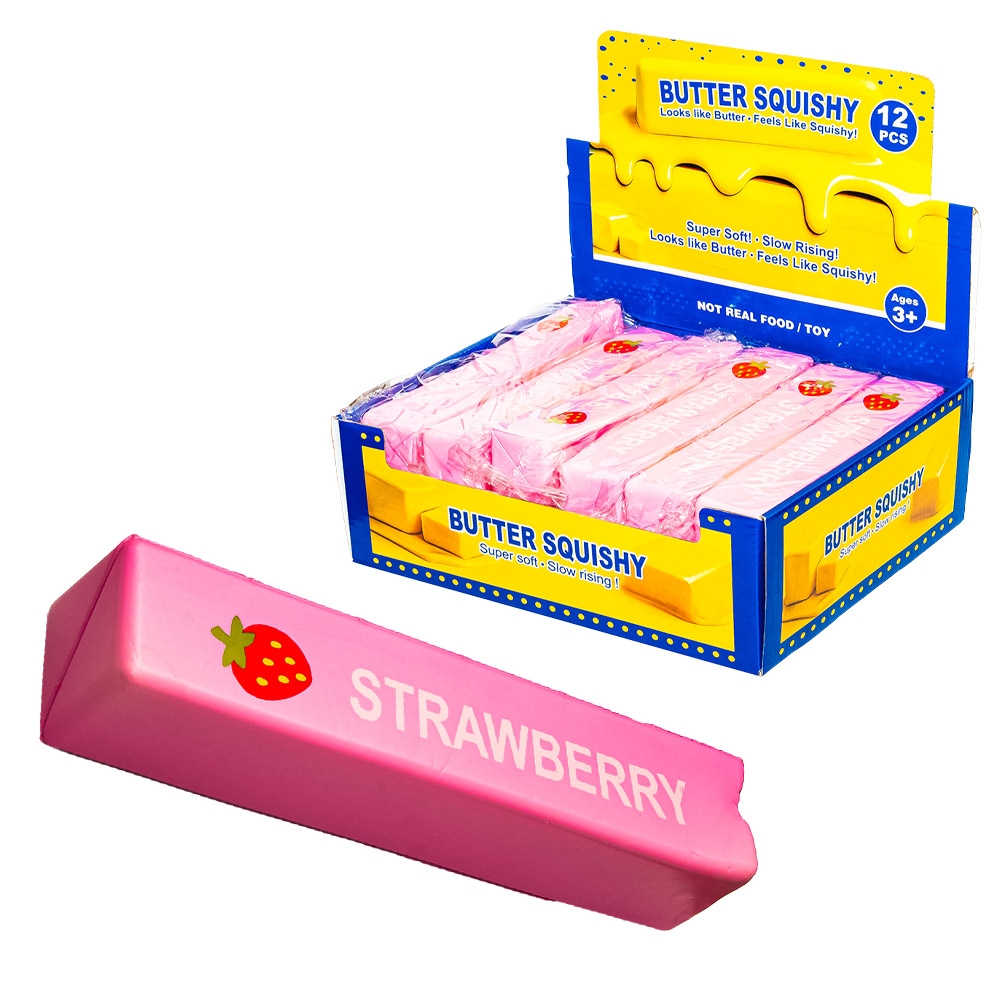 Jucarie antistres Squishy, Strawberry Butter