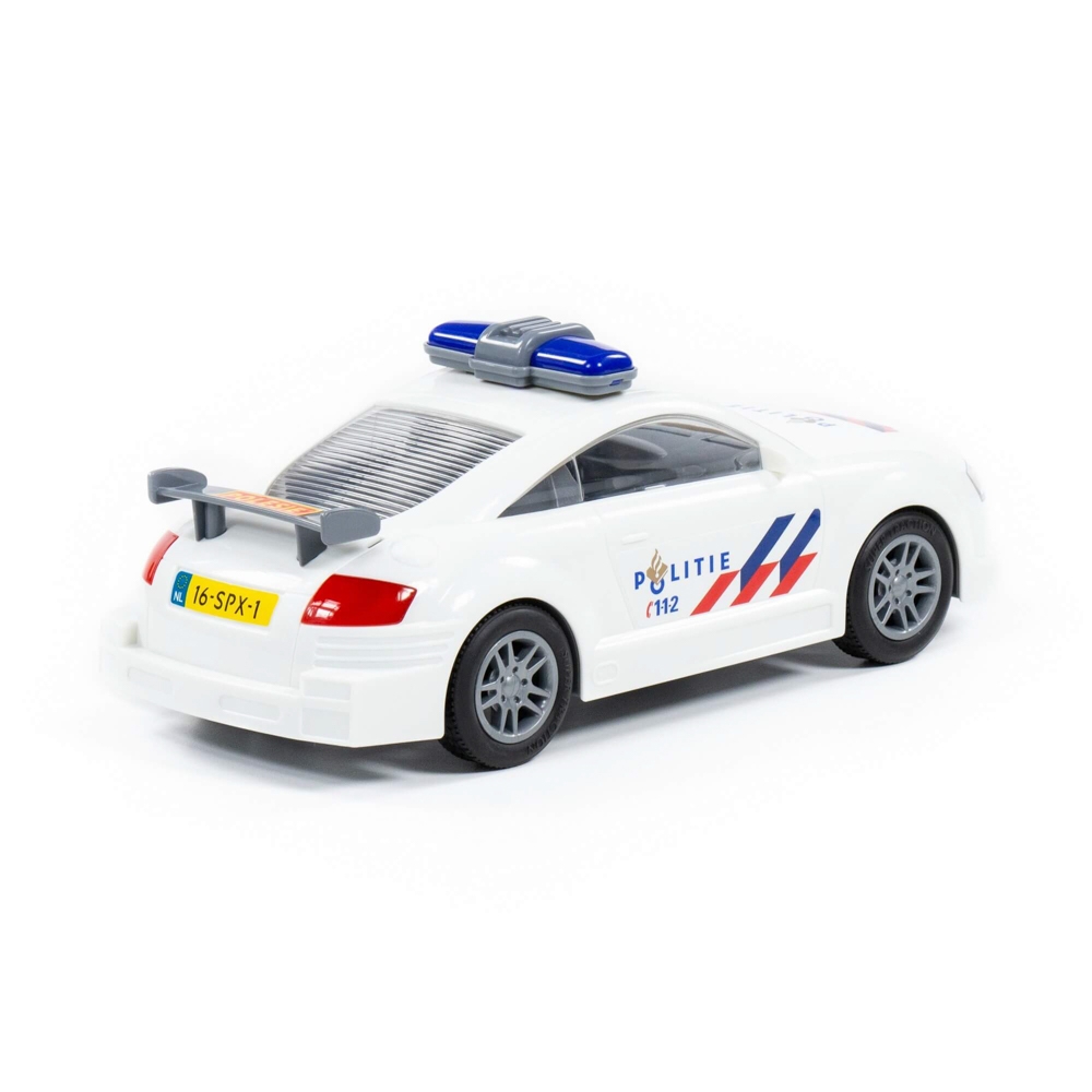 Masinuta politie, cu frictiune, 26.8x11.5x10 cm, Polesie - imagine 5
